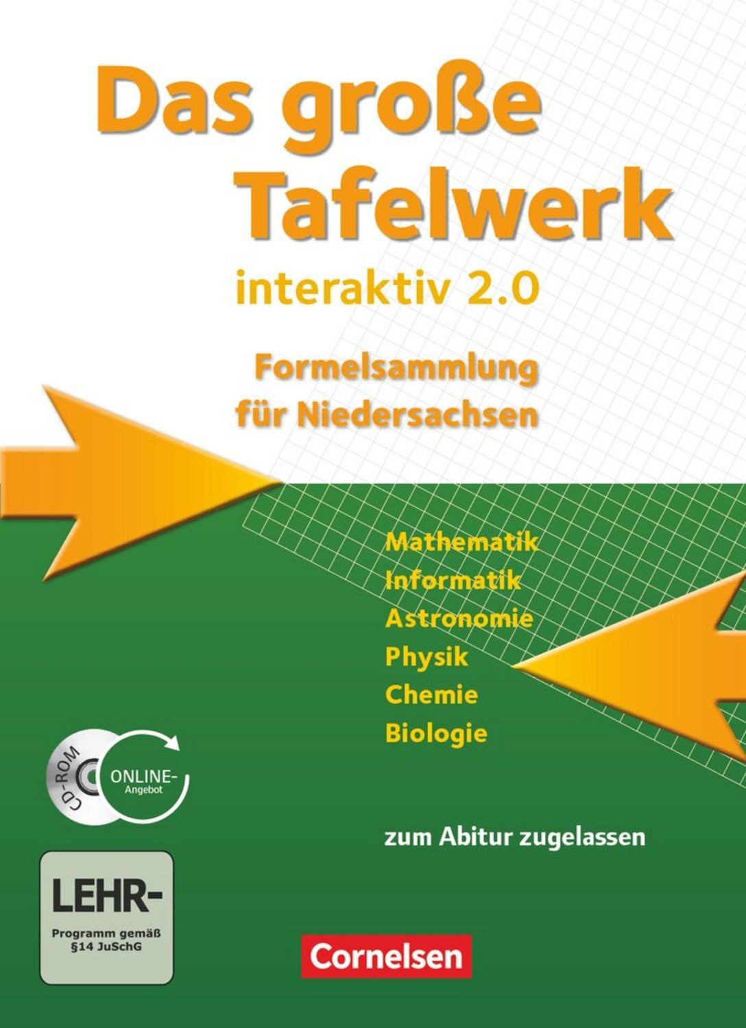 Das große Tafelwerk interaktiv 2.0 - Formelsammlung für die Sekundarst / Lothar Meyer, Rolf Winter, Wolfgang Kricke, Hubert König, Willi Wörstenfeld