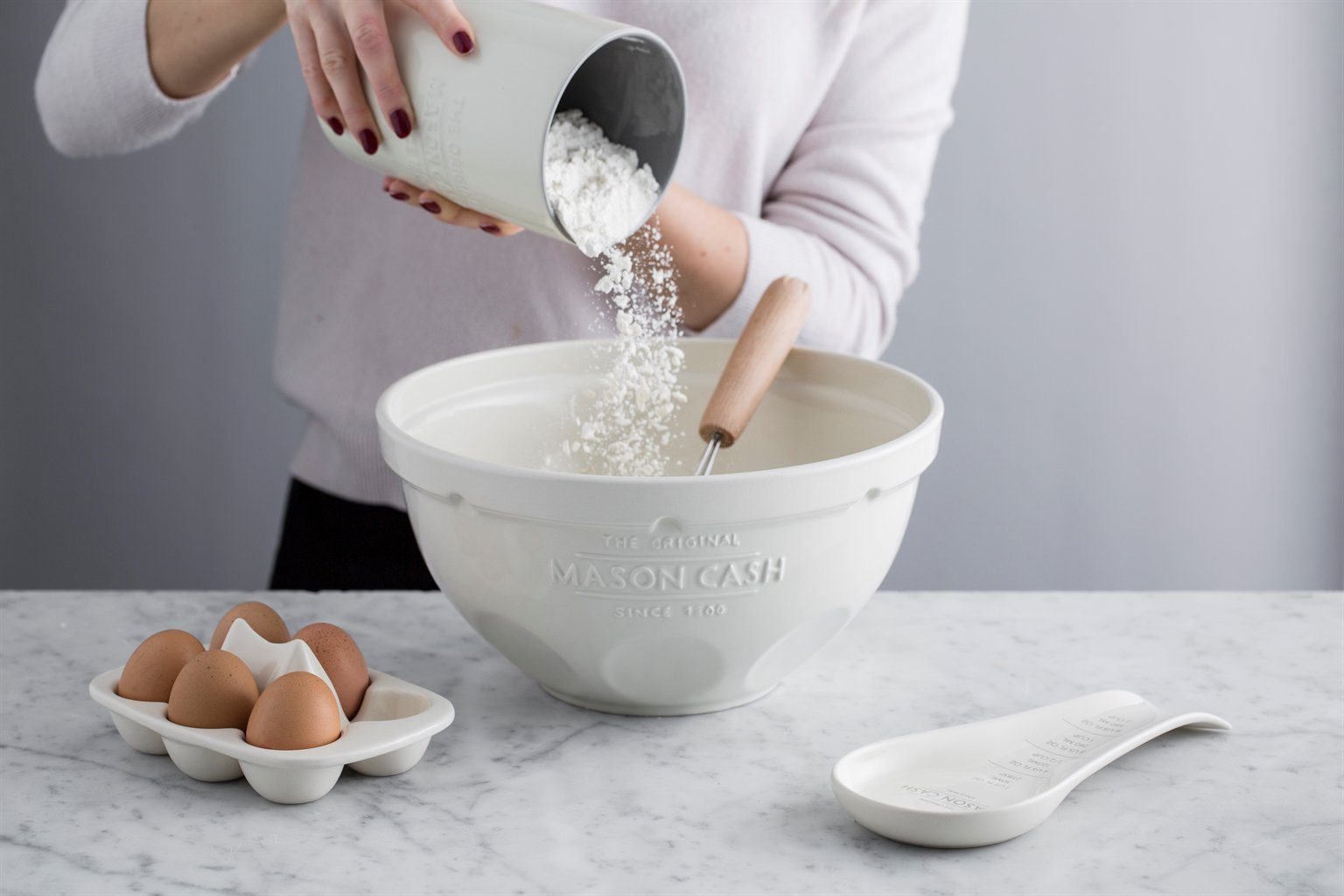 Mason Cash Rührschüssel, Steingut, Ø 29 cm, 5 Liter