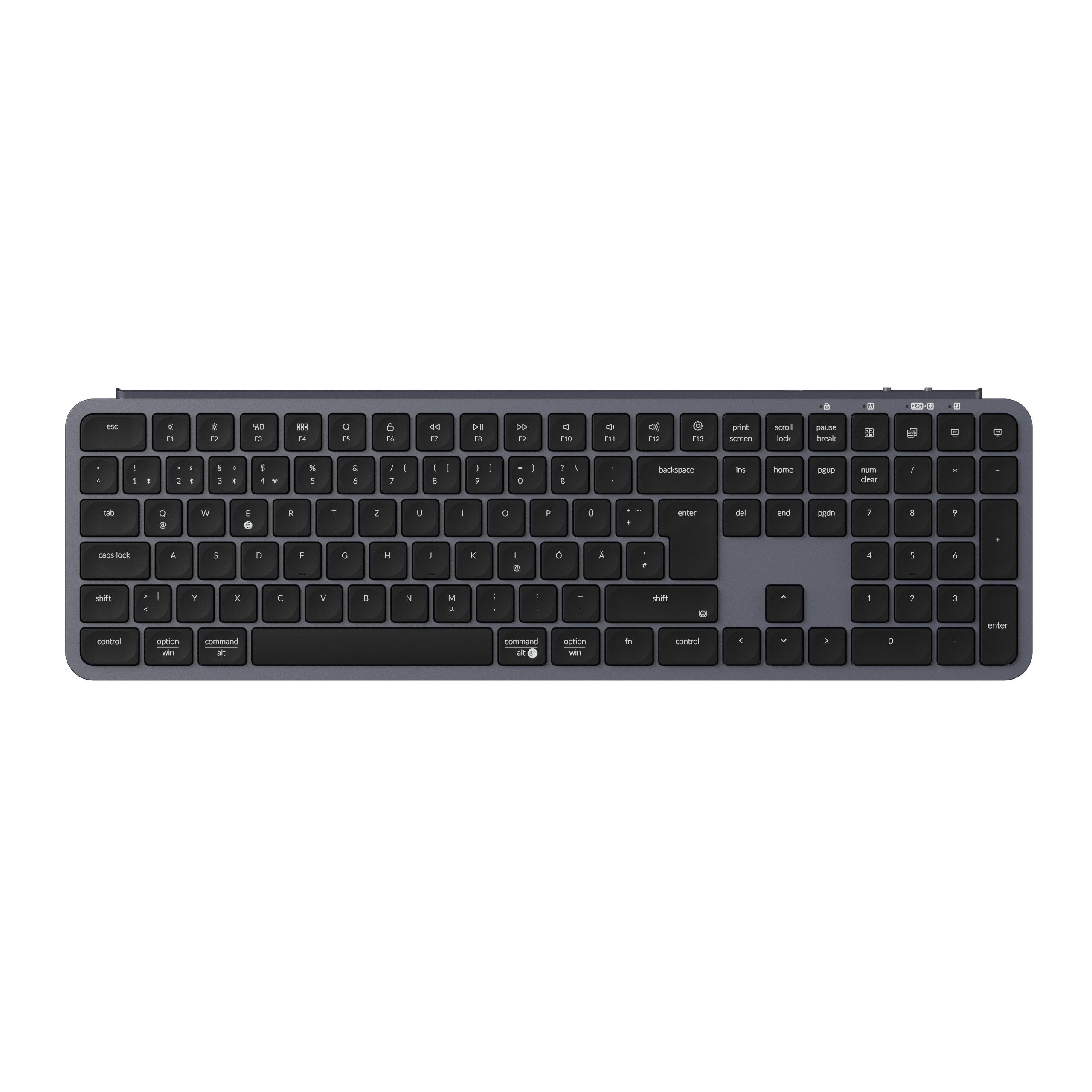 Keychron B6 Pro Ultra-Slim Wireless Keyboard (German Layout) Tastatur