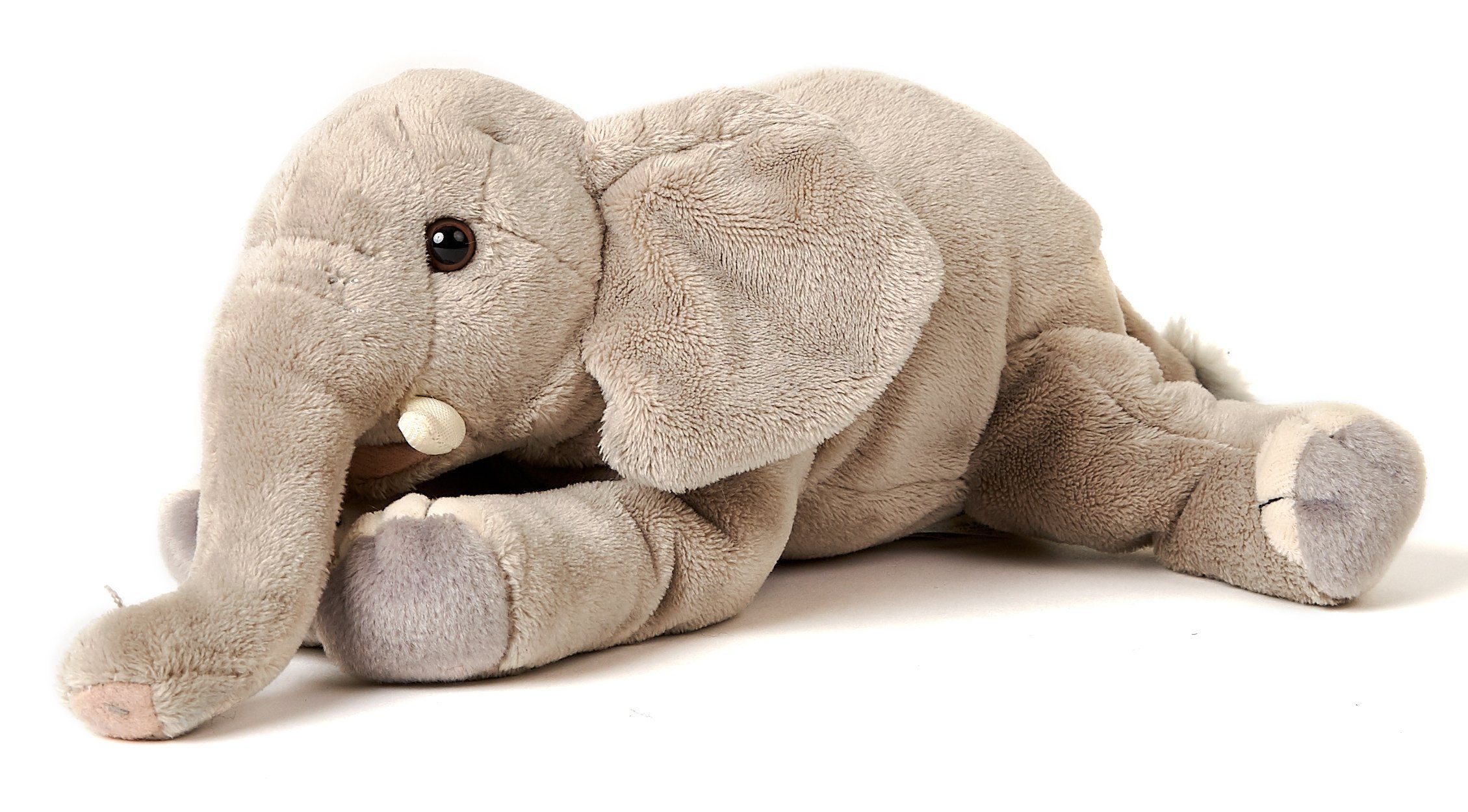 Uni-Toys Kuscheltier Elefant, liegend - 27 cm (Länge) - Plüsch-Elefant - Pl günstig online kaufen