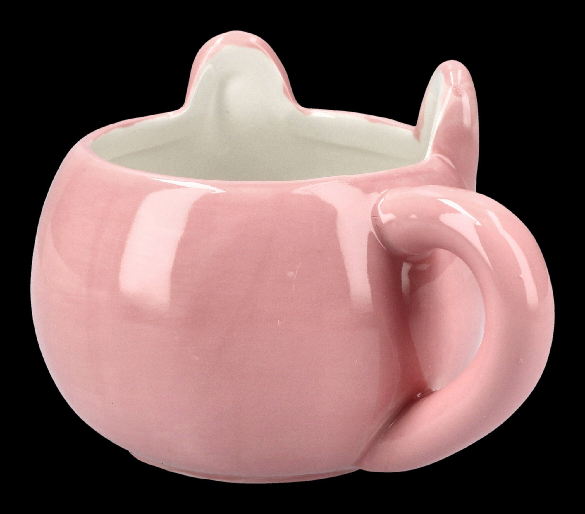 Tasse Deko, Shop - GmbH Keramik Bun Bun Furrybones Hasen Figuren Pink Keramik Tasse -