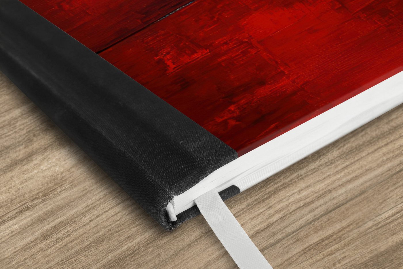 Thumbnail - MuchoWow Notizbuch Abstrakt - Weihnachten - Gold - Rot - Grün, Notebook, Notizblock a5, Tagebuch, Journal Liniert