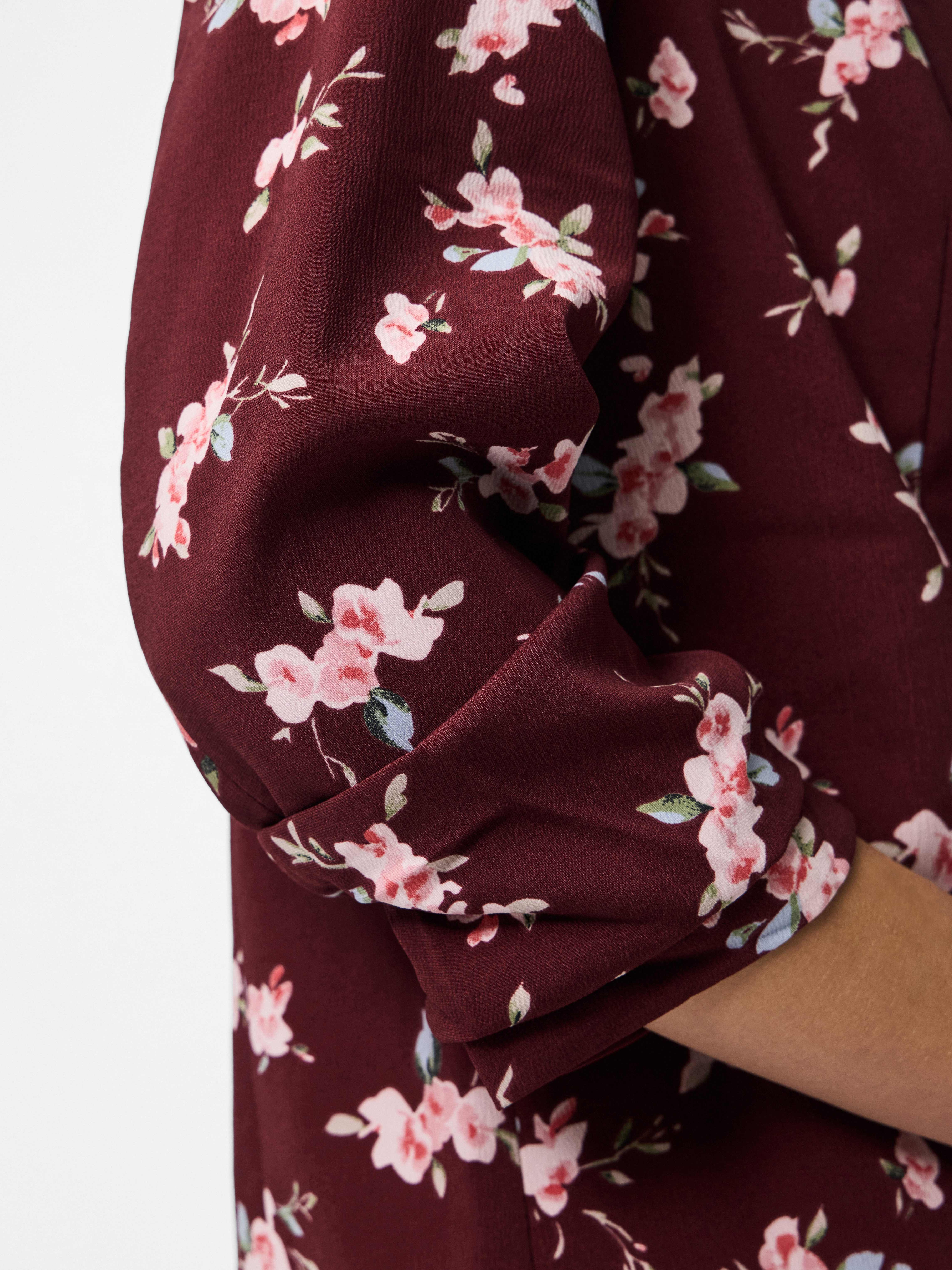 pieces Blusenblazer PCBOSELLA 3/4 PRINTED BLAZER NOOS mit 3/4 Ärmel günstig online kaufen