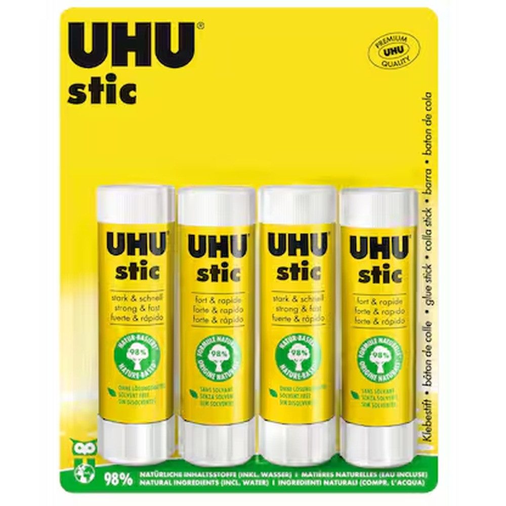 UHU Klebestift 4 UHU stic Klebestifte 4x 40,0 g