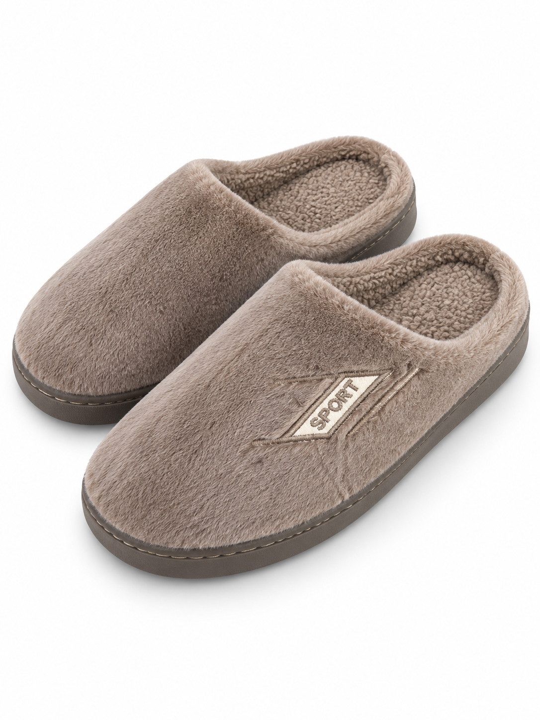 GOLDEN Damen Herren Komfort Memory Foam Hausschuhe Damen Plüsch Fleece Plüsch Hausschuhe