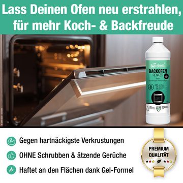 bio-chem Backofenreiniger 1 l + Pinsel schwarz Küchenreiniger