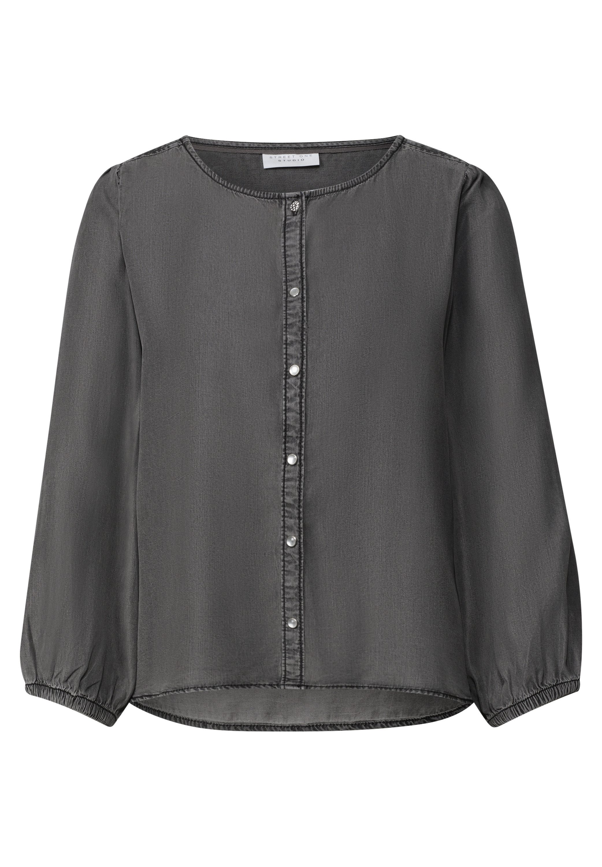 STREET ONE STUDIO Jeansbluse in Denim-Optik – Bild 4 von 5