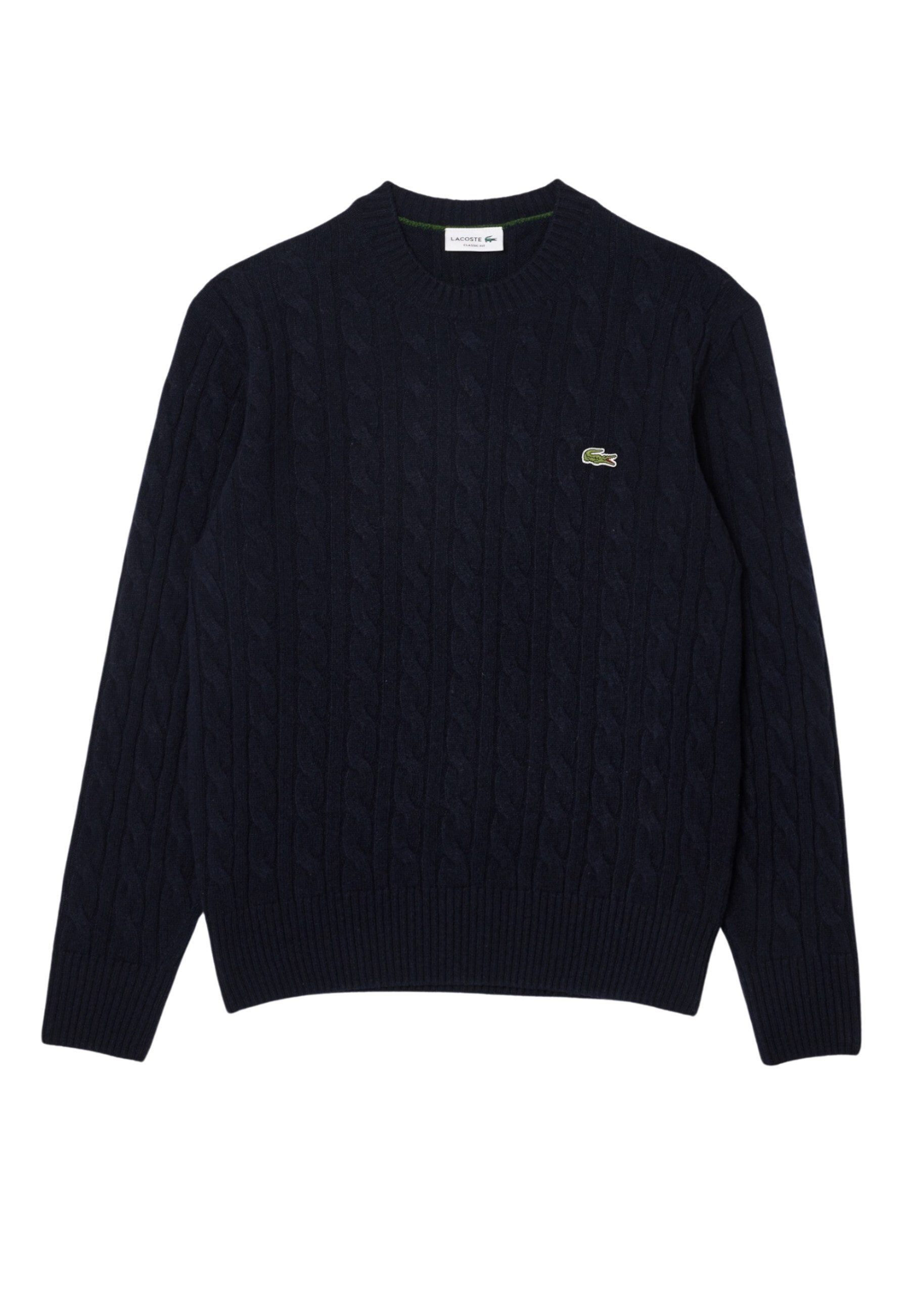Lacoste Strickpullover Pullover Strickpullover R-Neck (1-tlg) günstig online kaufen