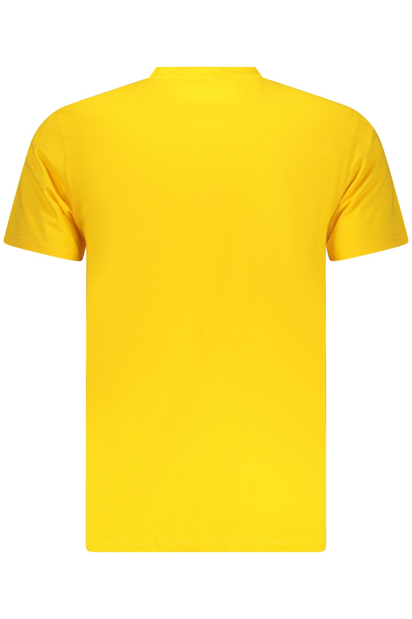 ICEBERG T-Shirt Herren Kurzarm T-Shirt, Gelb Neon, Rundhals, Logo