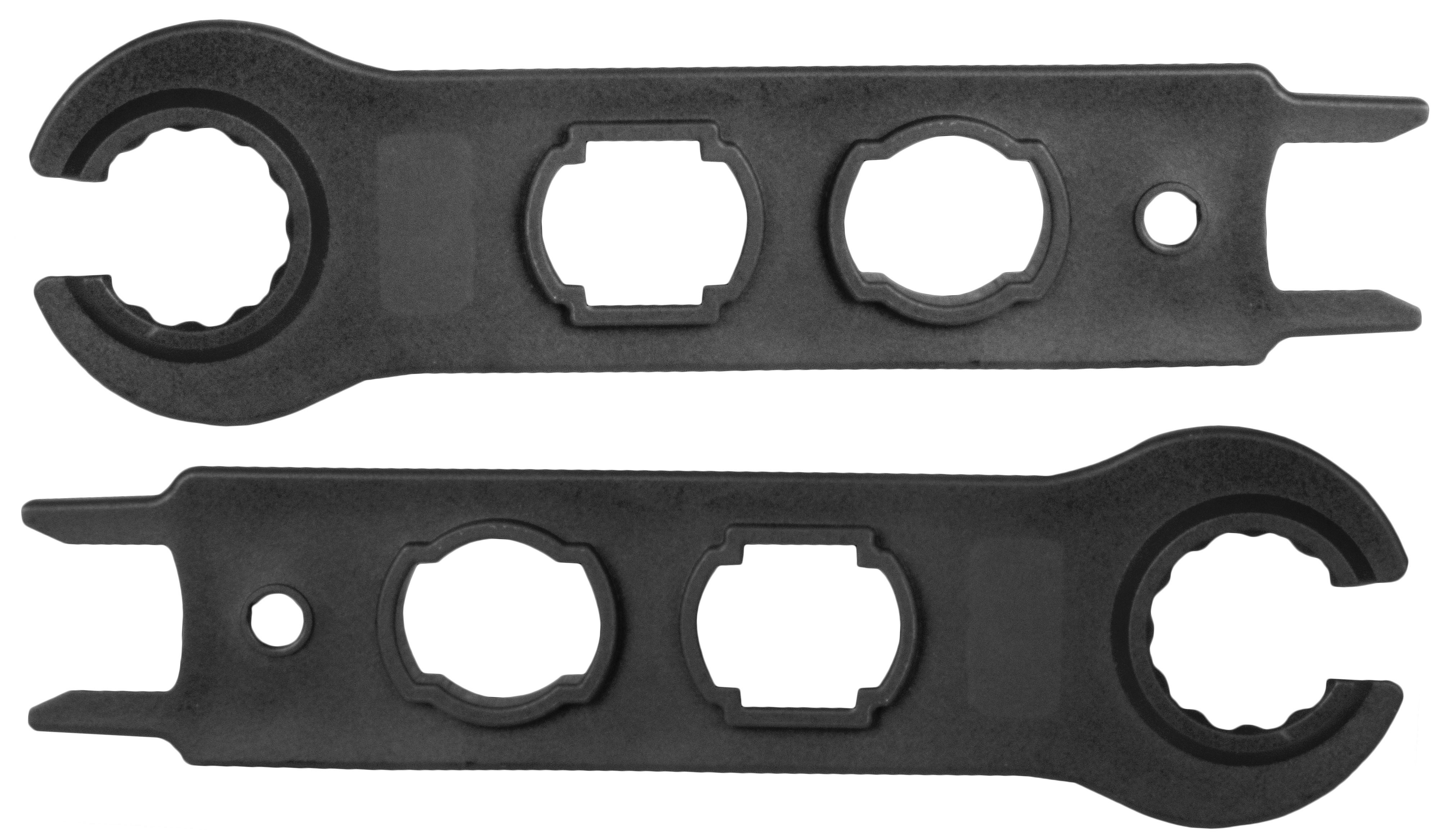 Weicon Tools Montagewerkzeug MC4 Schlüssel Set für MC4-Steckverbindungen, (2er-Set), Universalwerkzeug zur Montage von Solarpanels