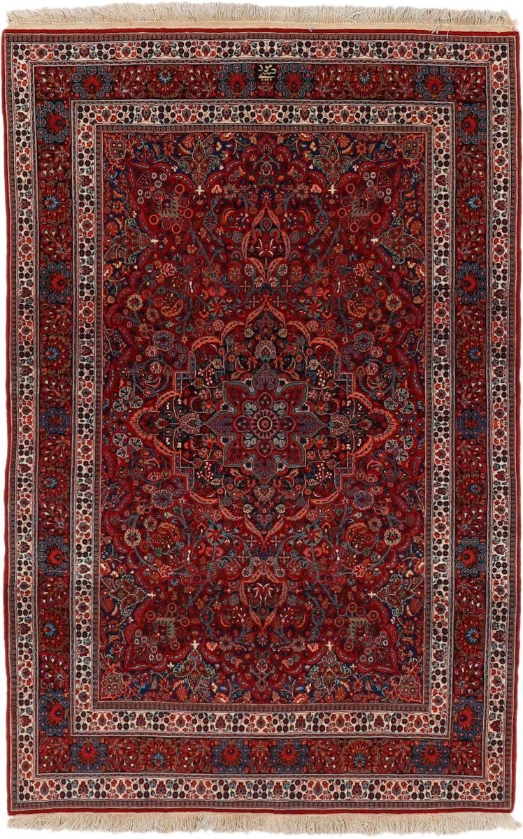 Orientteppich Khorasan Alt 142x219 Handgeknüpfter Orientteppich / Perserteppich, Nain Trading, rechteckig, Höhe: 12 mm | Kurzflor-Teppiche