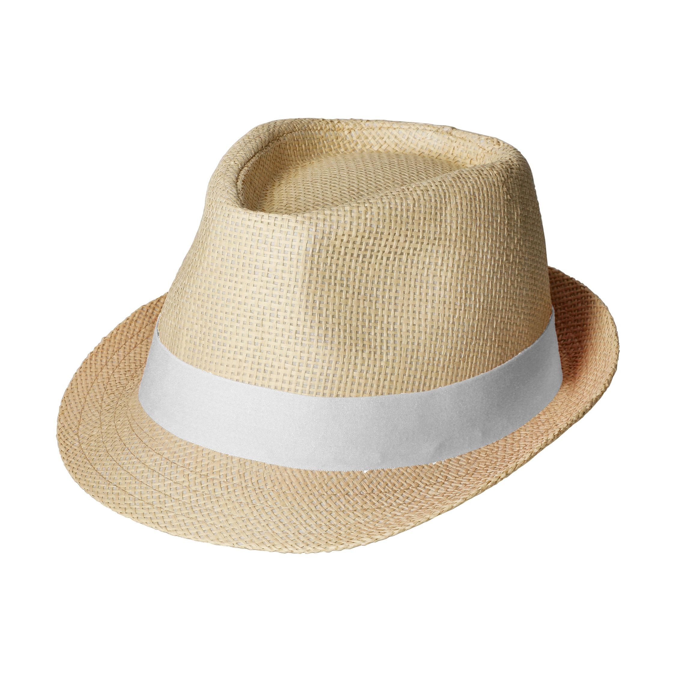 elasto Schirmmütze Sommerhut SALVADOR Sonnenhut Damen & Herren aus Papier/Stroh