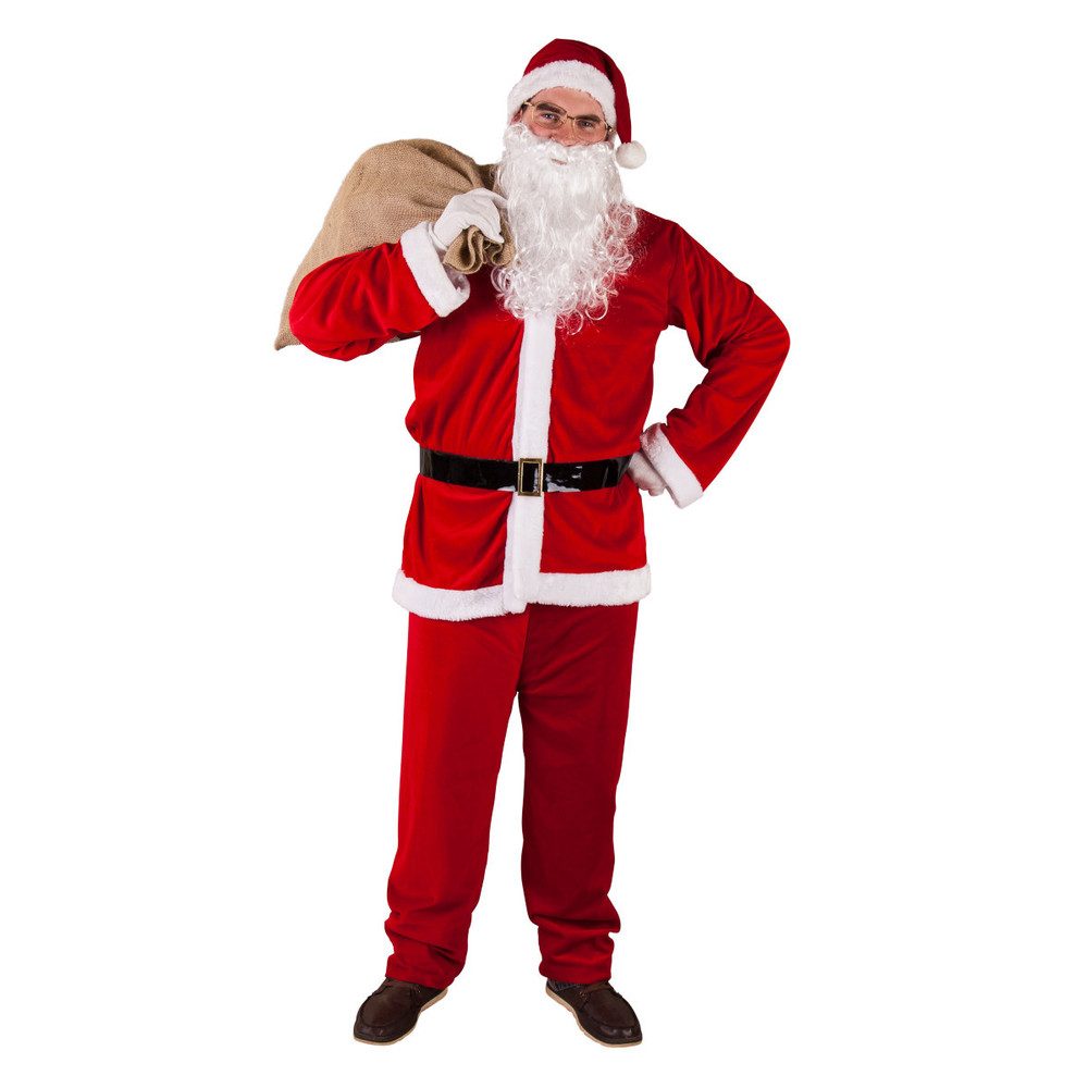 MICA Kostüm Nikolauskostüm - Einheitsgröße für Erwachsene - 5-teilig