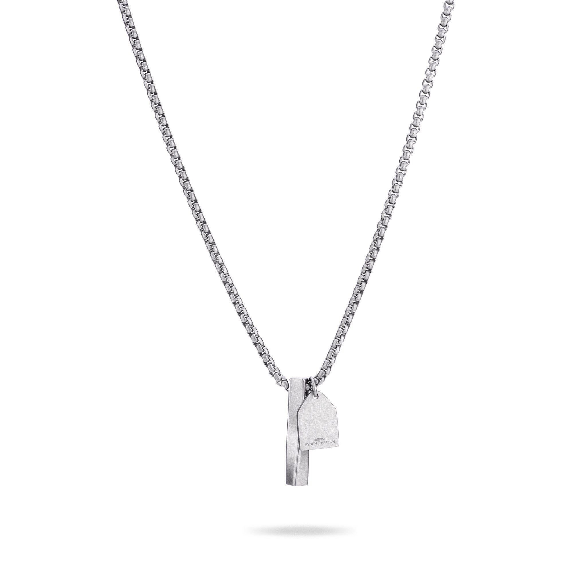 Kette mit Anhänger Schmuck Geschenk Edelstahl Halskette The Twist