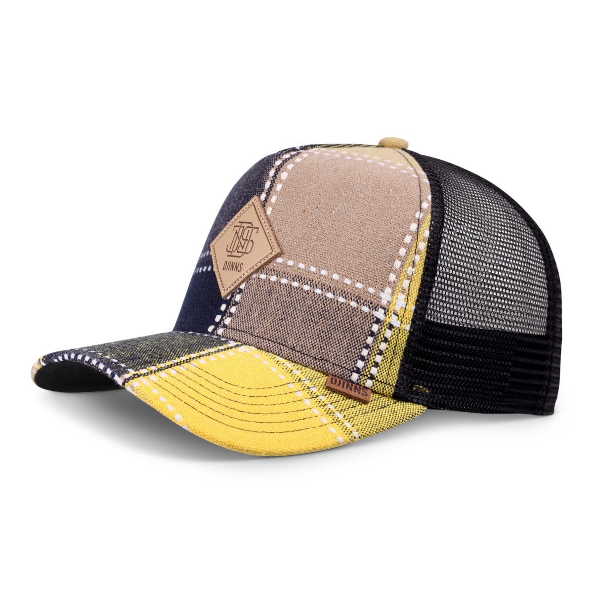 Djinns Trucker Cap Djinns HFT Cap EmboCheck (Basecap, Meshcap, Trucker Kappe)