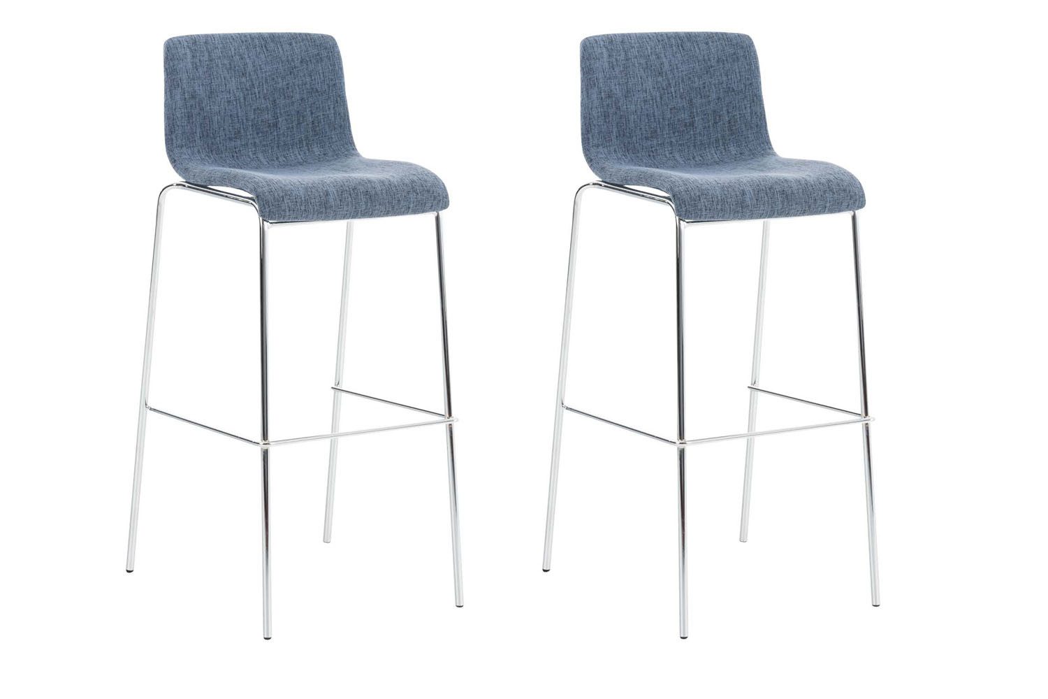 CLP Barhocker Hover Stoff (2er Set, günstig online kaufen