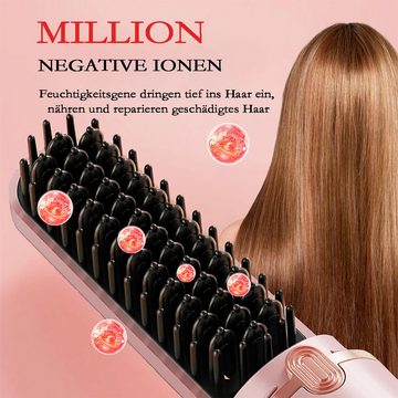 DOPWii Glätteisen Kabelloser Haarglätter & Lockenstab,Glätteisen mit Negative Ionen