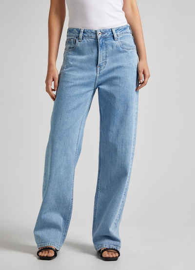 Pepe Джинси Loose-fit-Jeans LOOSE ST JEANS HW mit geradem, weitem Bein