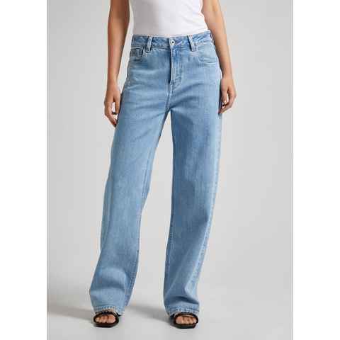 Pepe Jeans Loose-fit-Jeans LOOSE ST JEANS HW mit geradem, weitem Bein