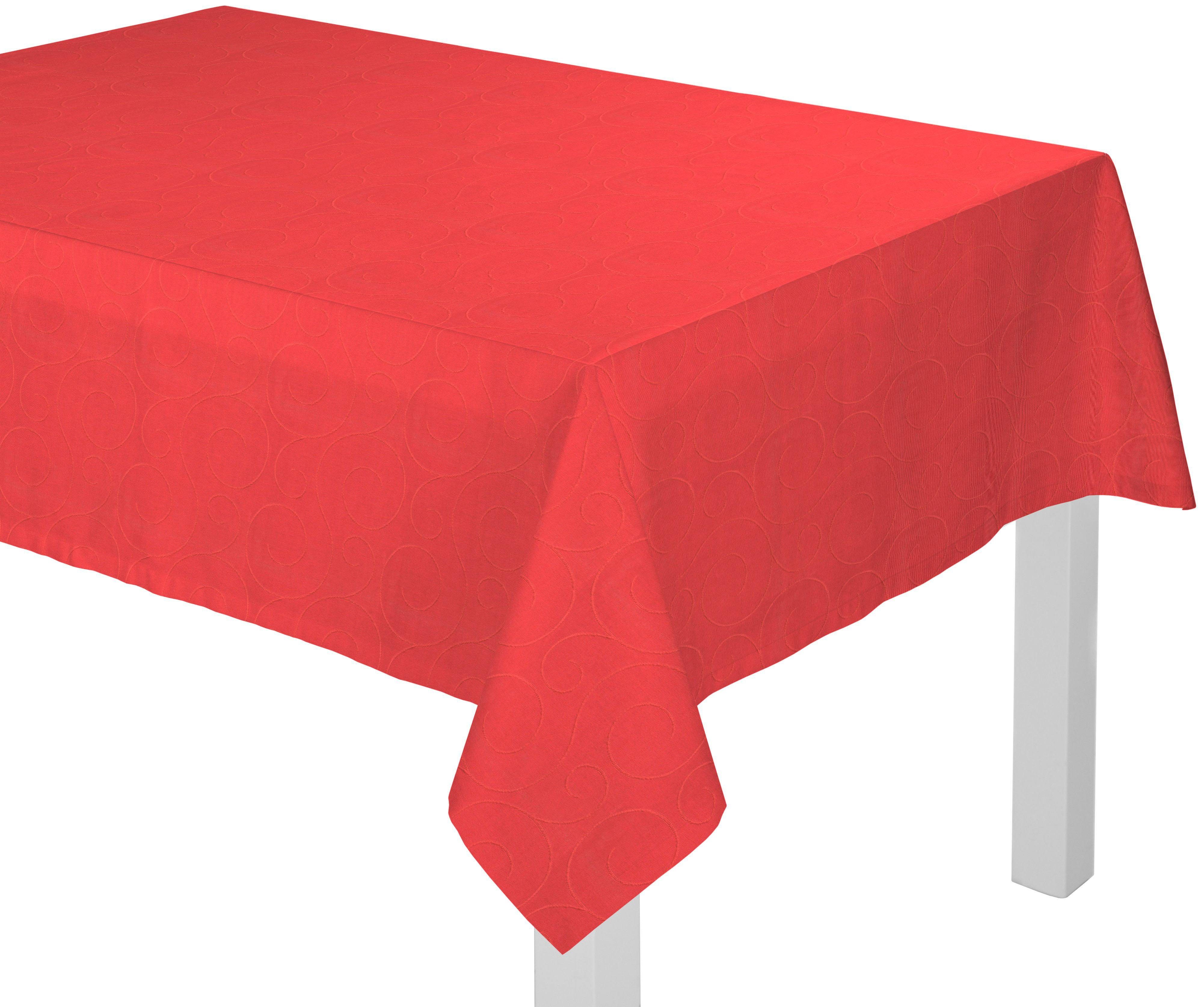 Neufahrn Wirth Tischdecke rot