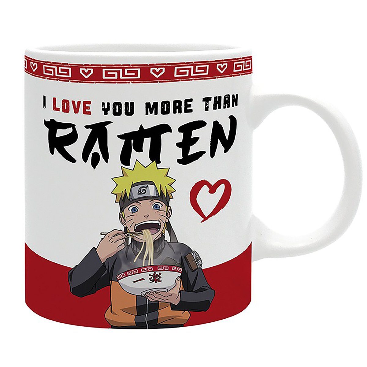 ABYstyle Tasse Naruto Shippuden Tasse I love you more than Ramen