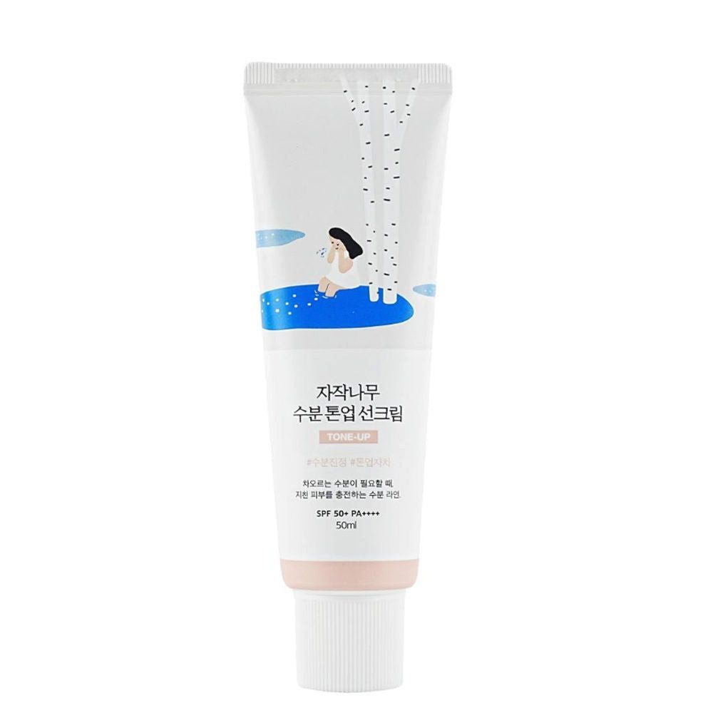 Round LAB Sonnenschutzcreme Round Lab Birch Sap Moisturizing Tone-Up Sunscreen 50ml