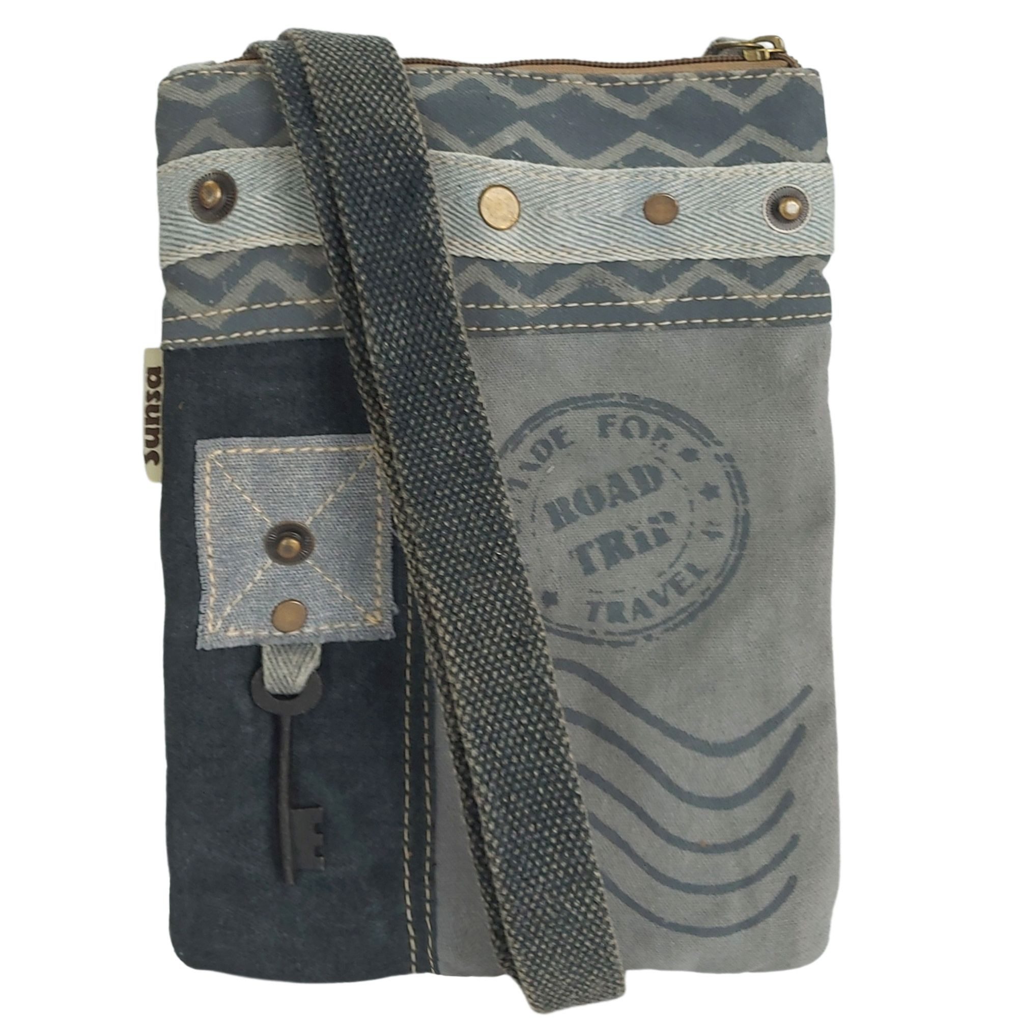 Sunsa Umhängetasche Sunsa Damen Tasche.kleine Umhängetasche. Canvas Vintage Crossbody bag