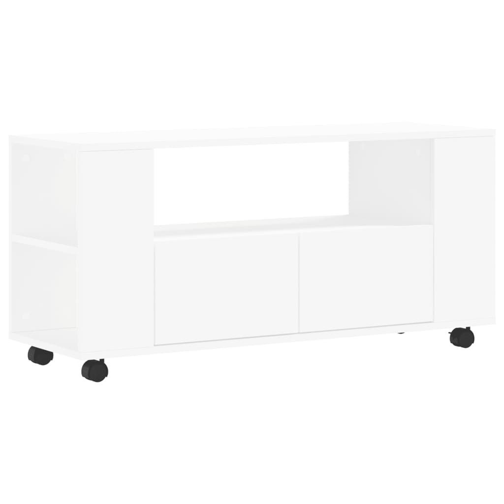 vidaXL TV-Schrank TV-Schrank Weiß 102x34,5x43 cm Holzwerkstoff (1-St) günstig online kaufen