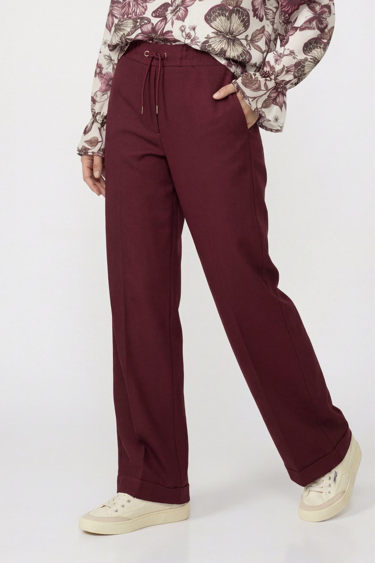 Schlupfhose Hose Basic Rippe 78cm