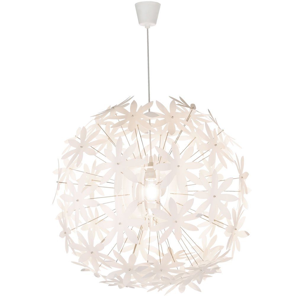 GLOBO LIGHTING Hängeleuchte, Leuchtmittel nicht inklusive, Design Pendel Leuchte Schlaf Zimmer Decken Hänge Lampe Blüten