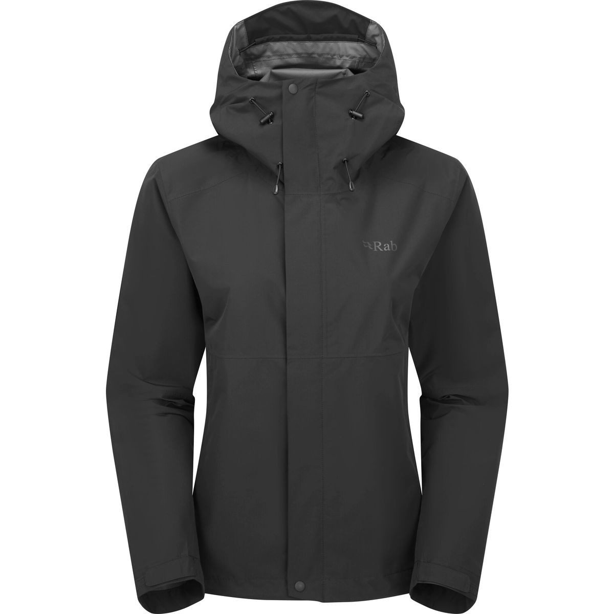 Rab Outdoorjacke Downpour Jacket Wmns Perfekter Wetterschutz für aktive Frauen mit durchdachten Features
