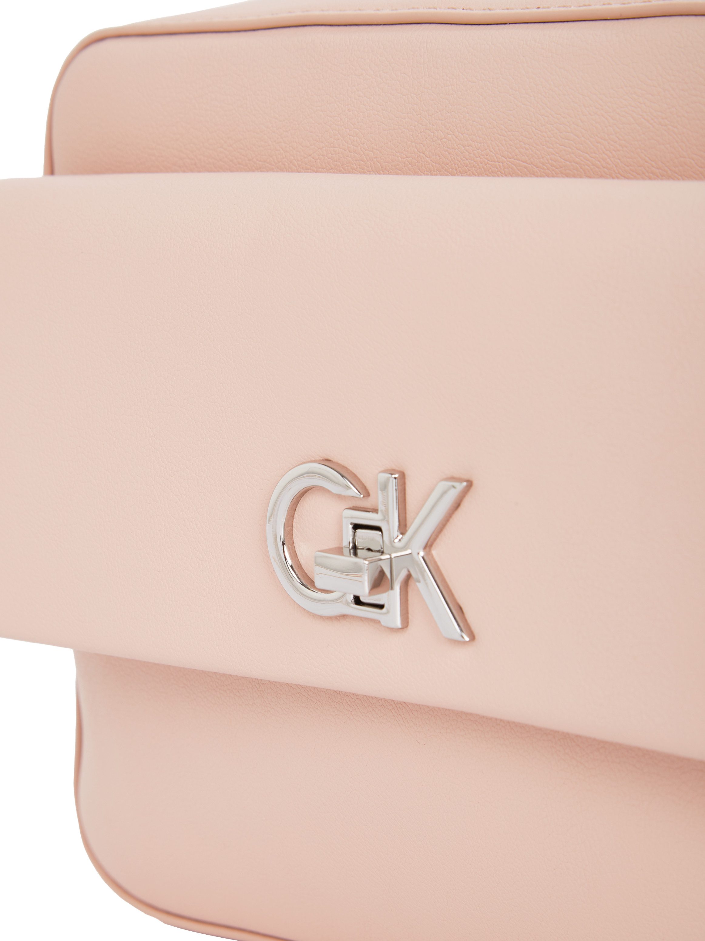Calvin Klein Umhängetasche CK CAMERA BAG W/POCKET, Abendtasche, Schulterriemen Gliederkette, Schultertasche mit CK-Logo