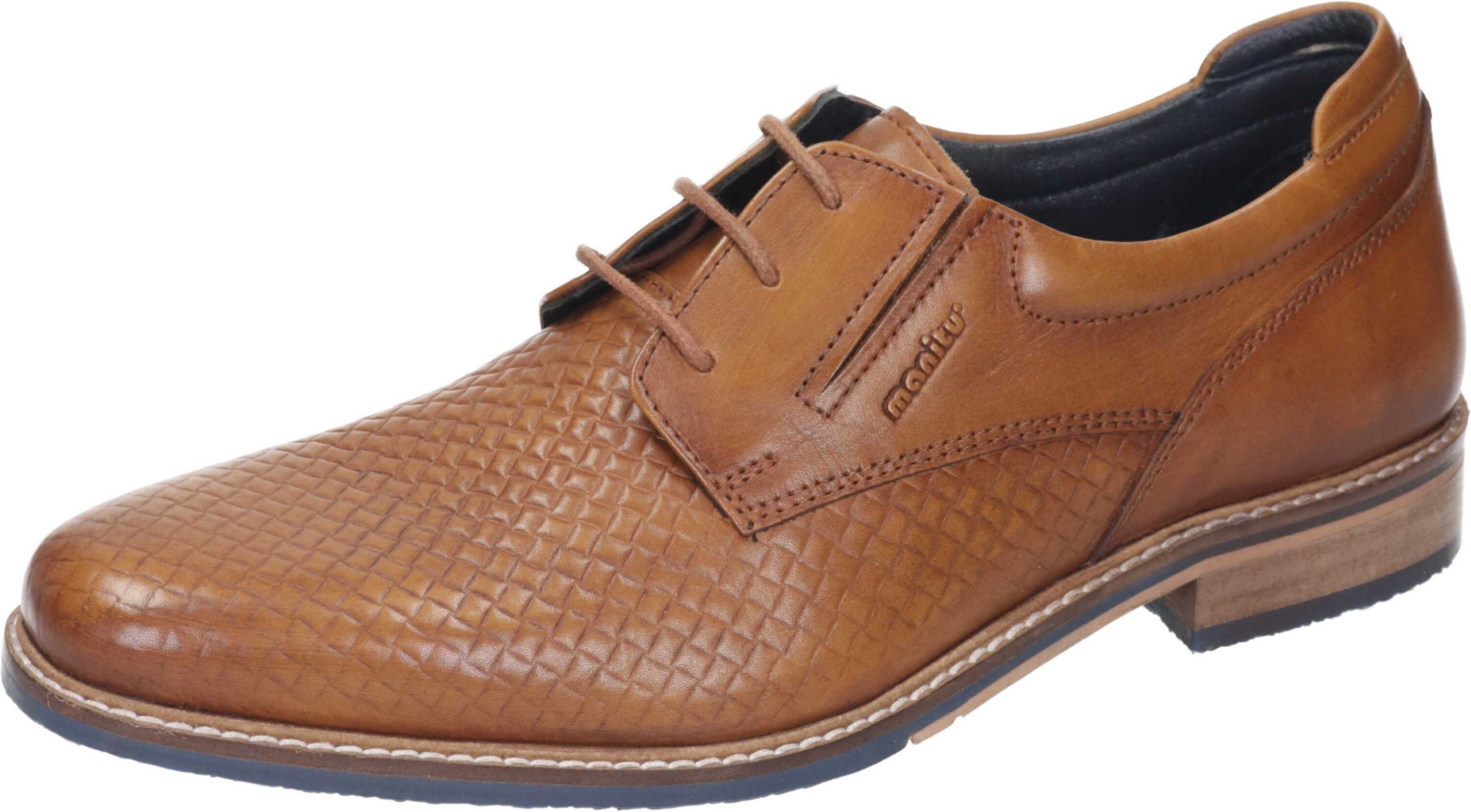 Manitu Schnürer Schnürschuh mit Gummizug