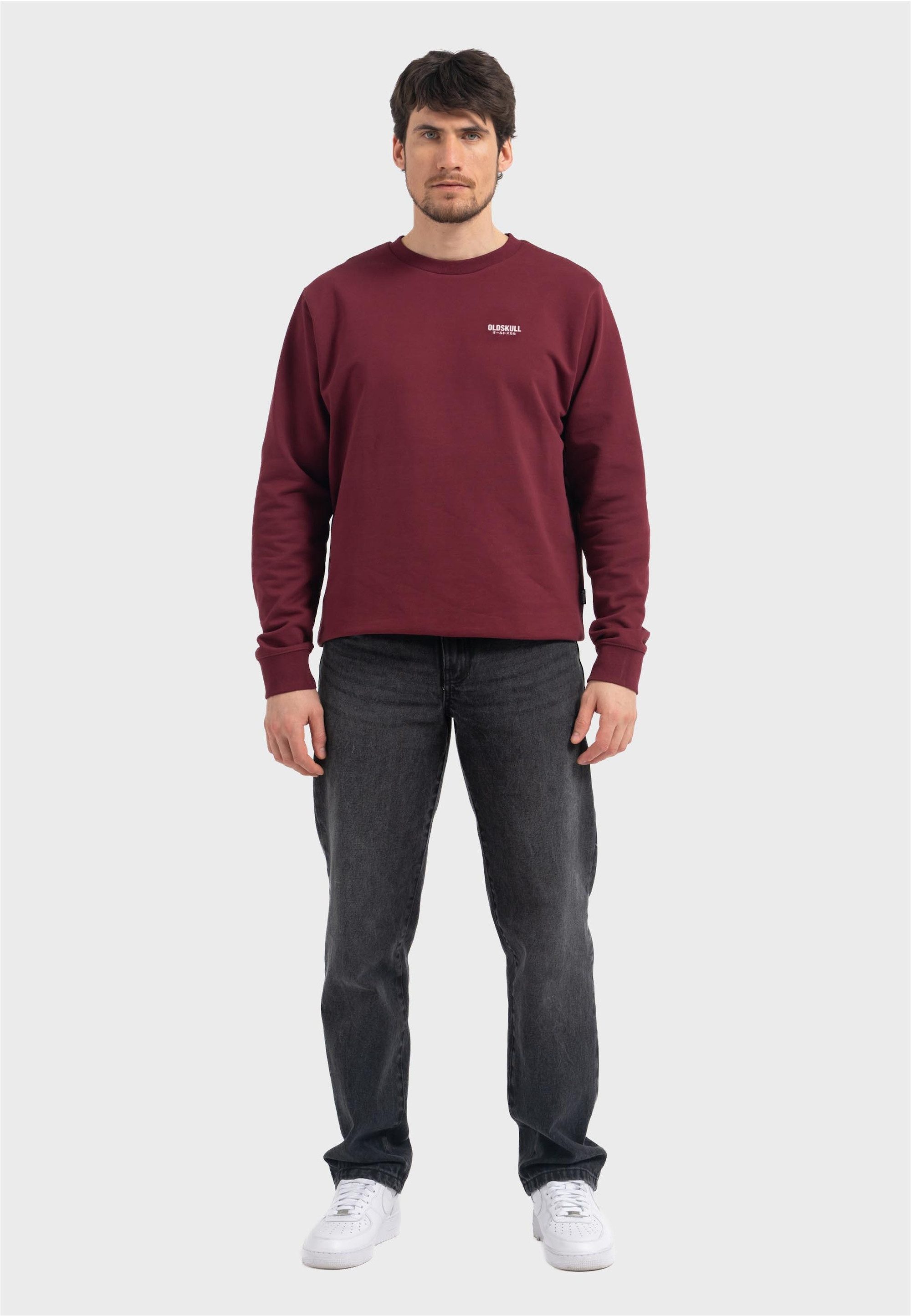 Oldskull Sweatshirt Basic Osk (1-tlg) in super weicher Qualität günstig online kaufen