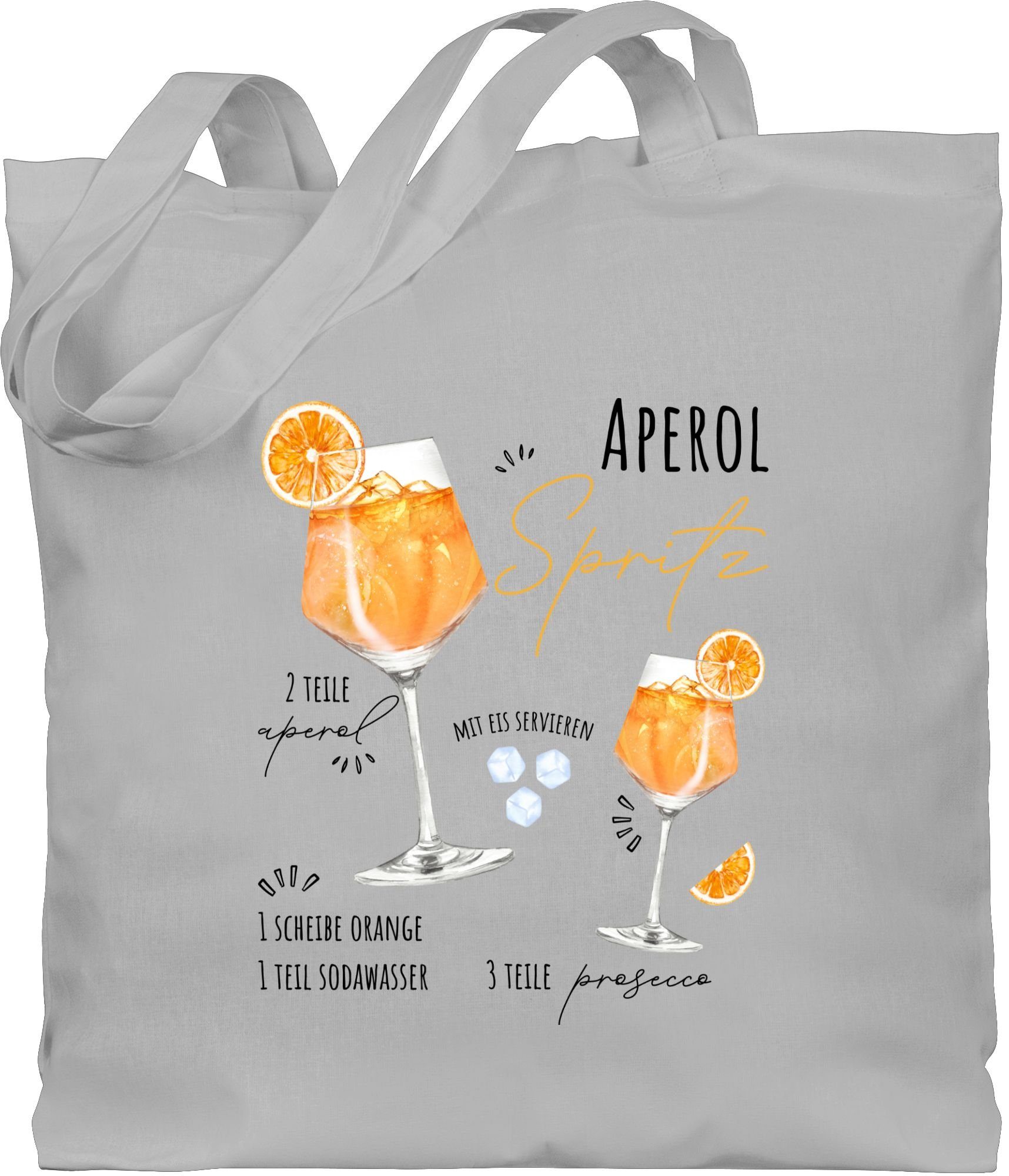 Shirtracer Umhängetasche Aperol Spritz Rezept I günstig online kaufen