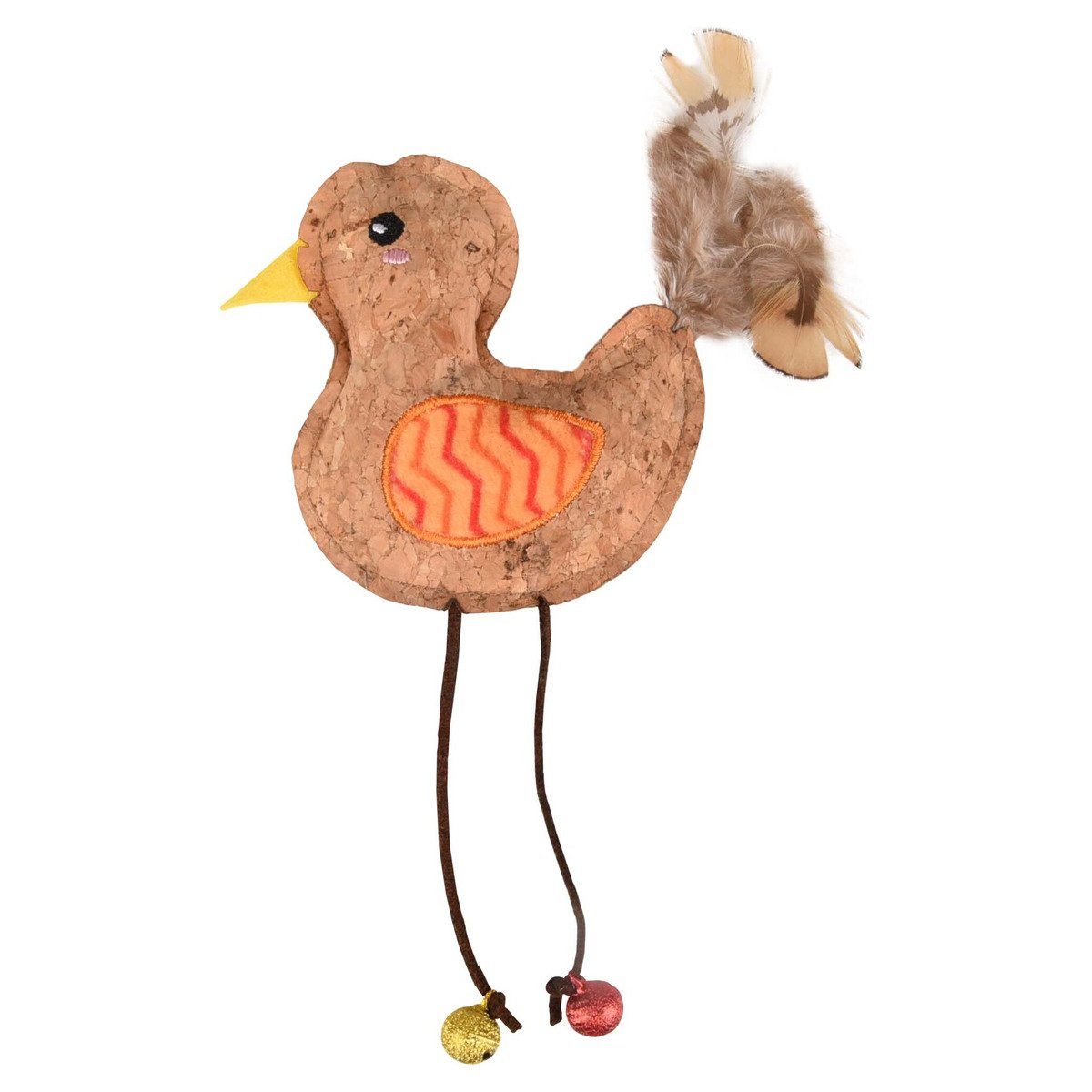 Tierball Flamingo Huhn/Hahn/Vogel Katzenspielzeug Kirk