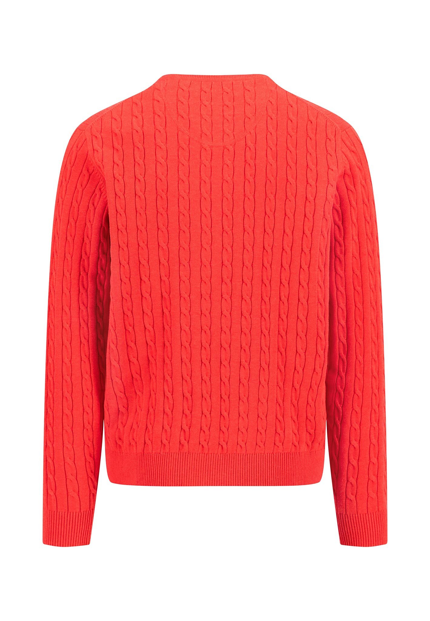FYNCH-HATTON Strickpullover mit Logo Stickerei günstig online kaufen