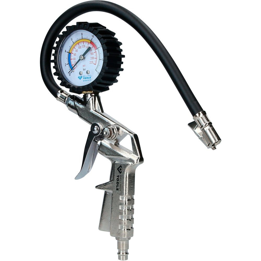 Brilliant Tools Montagewerkzeug Reifenfüllmesser, 0-16 bar Brilliant Tools BT691019