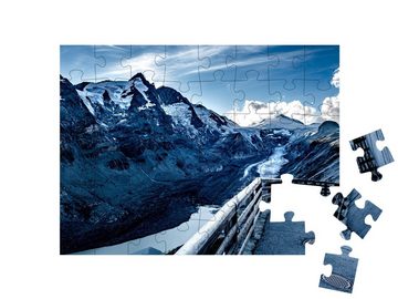 puzzleYOU Puzzle Kaiser Franz Josef im Nationalpark Hohe Tauern, 48 Puzzleteile, puzzleYOU-Kollektionen Großglockner