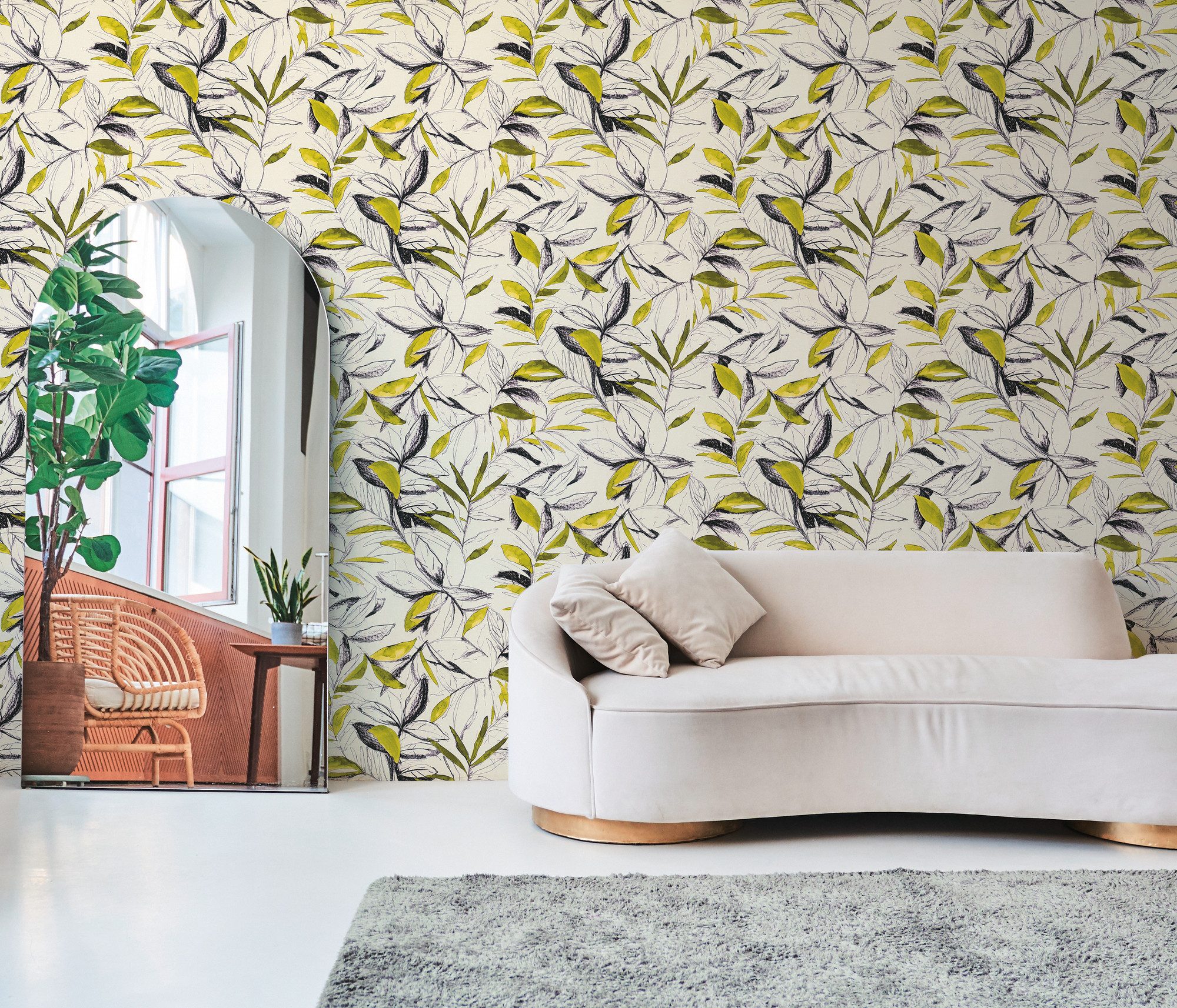 A.S. Création Vliestapete Pintwalls III Tierporträt Galerie, strukturiert, 3D-Optik, (1 St)