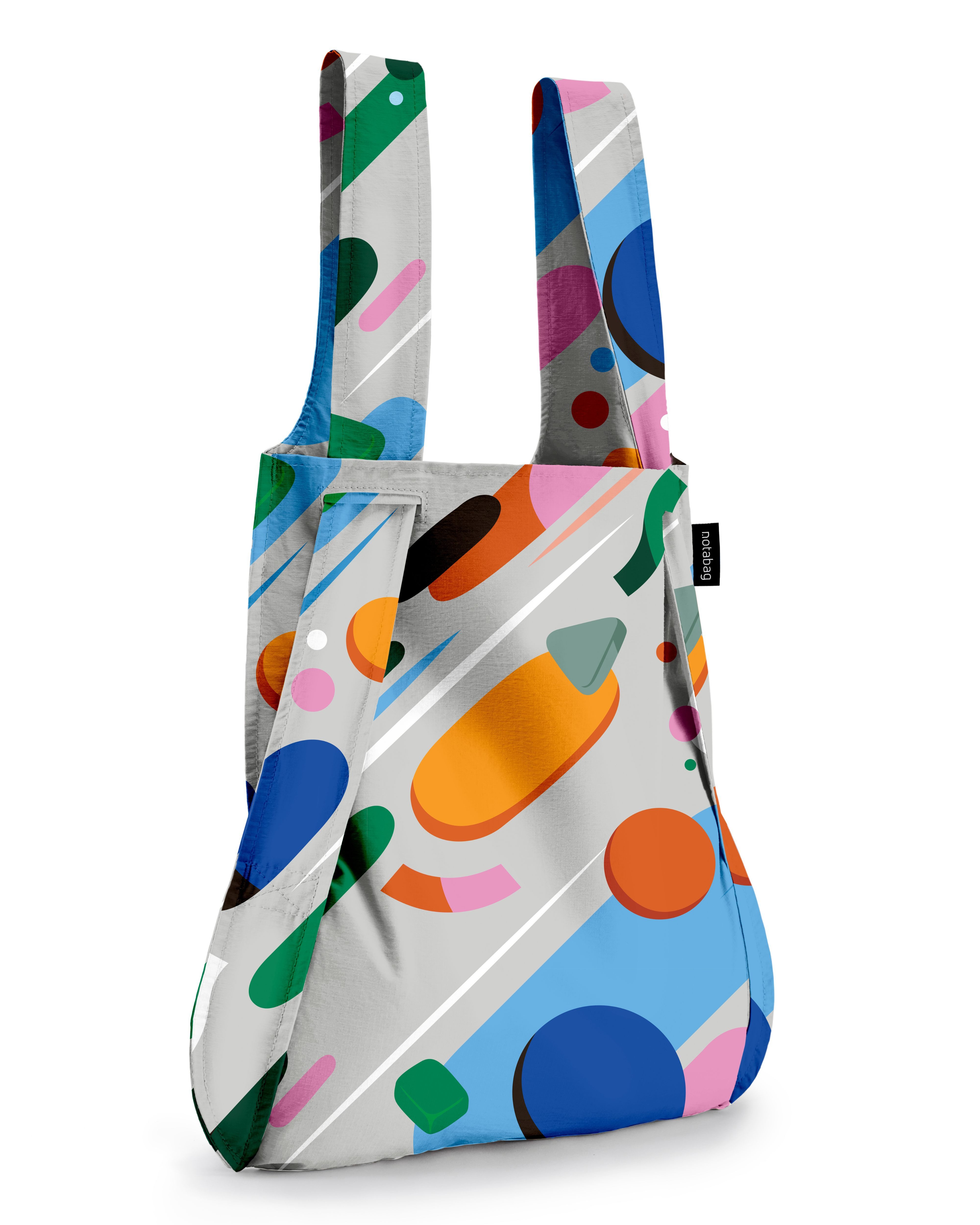 Notabag Umhängetasche Original 2 in 1 Handtasche – Wasserabweisend und faltbar, 2-1 Rucksack und Tasche