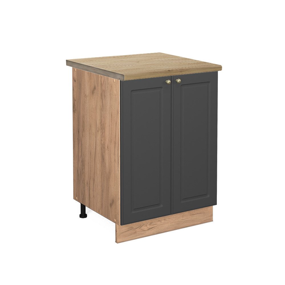Vicco Unterschrank Fame-Line, Anthrazit-Gold/Goldkraft Eiche, 60 günstig online kaufen