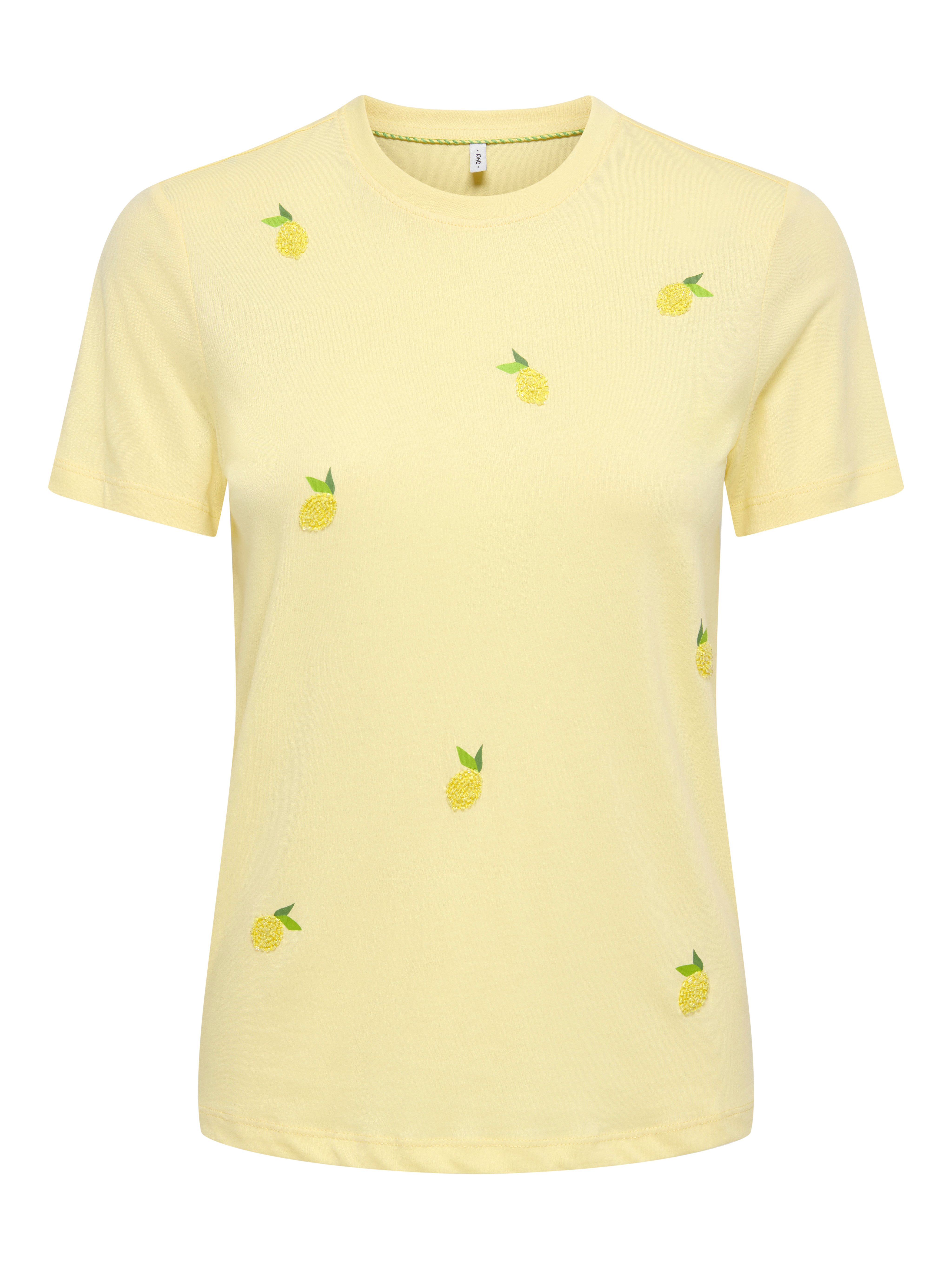 T-Shirt ONLKITA S/S PEARL TOP BOX JRS