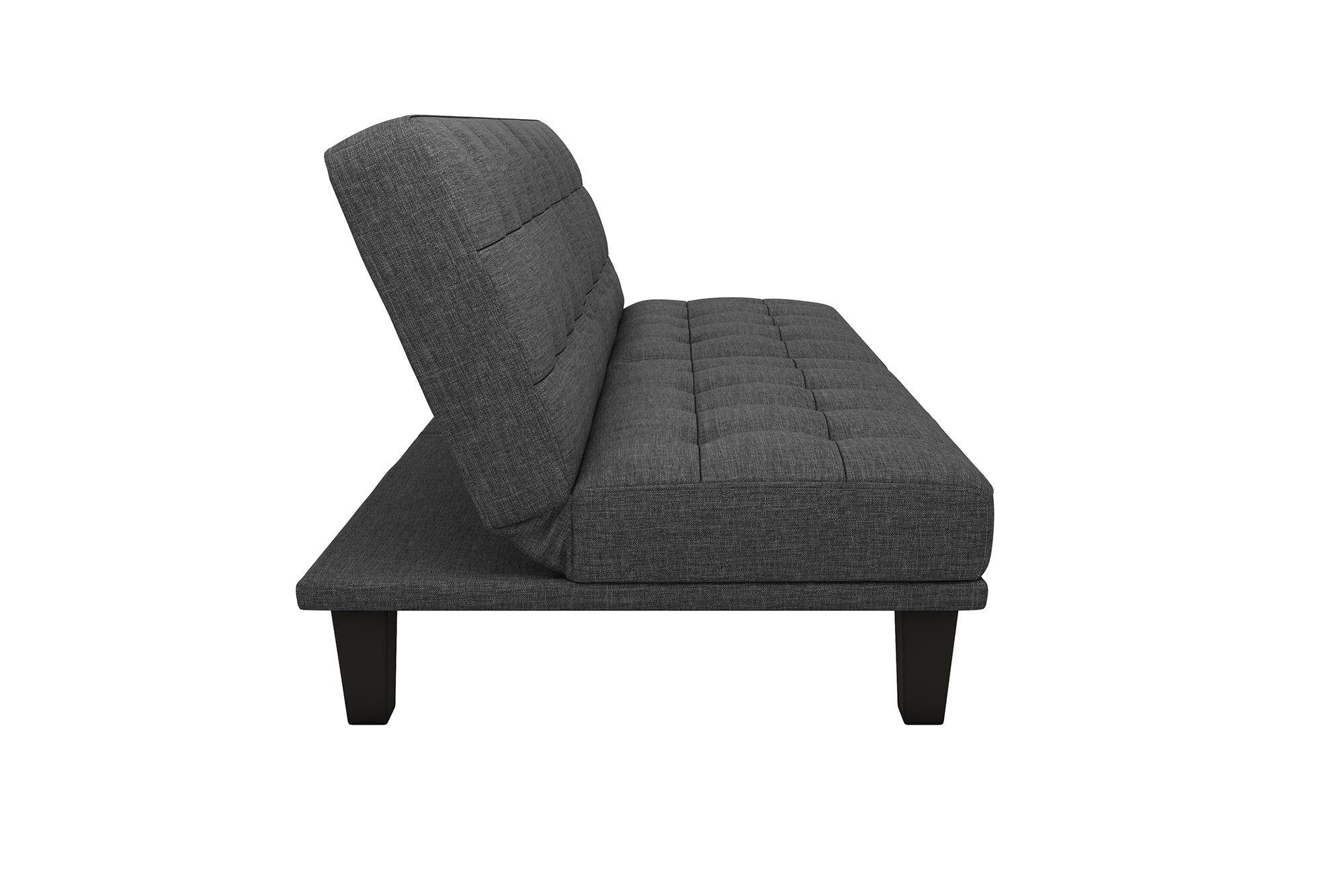 cm Breite loft24 186,5 Schlafsofa 40,5 grau Sitzhöhe Dexter, cm,