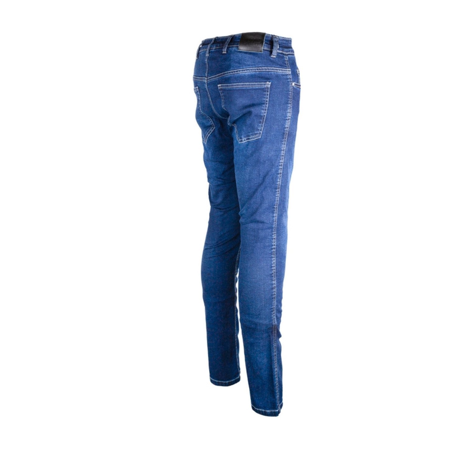 gms Motorradhose GMS Rattle Slim Damen Motorradjeans Knieprotektoren enthalten