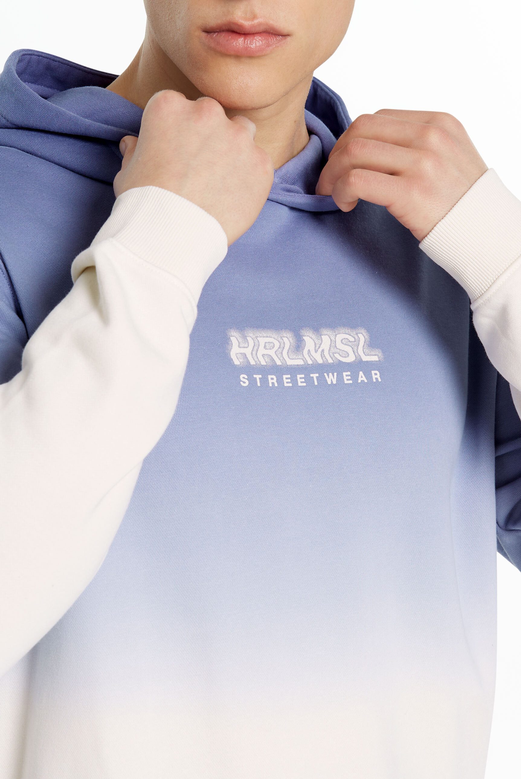 Harlem Soul Kapuzensweatshirt mit Farbverlauf