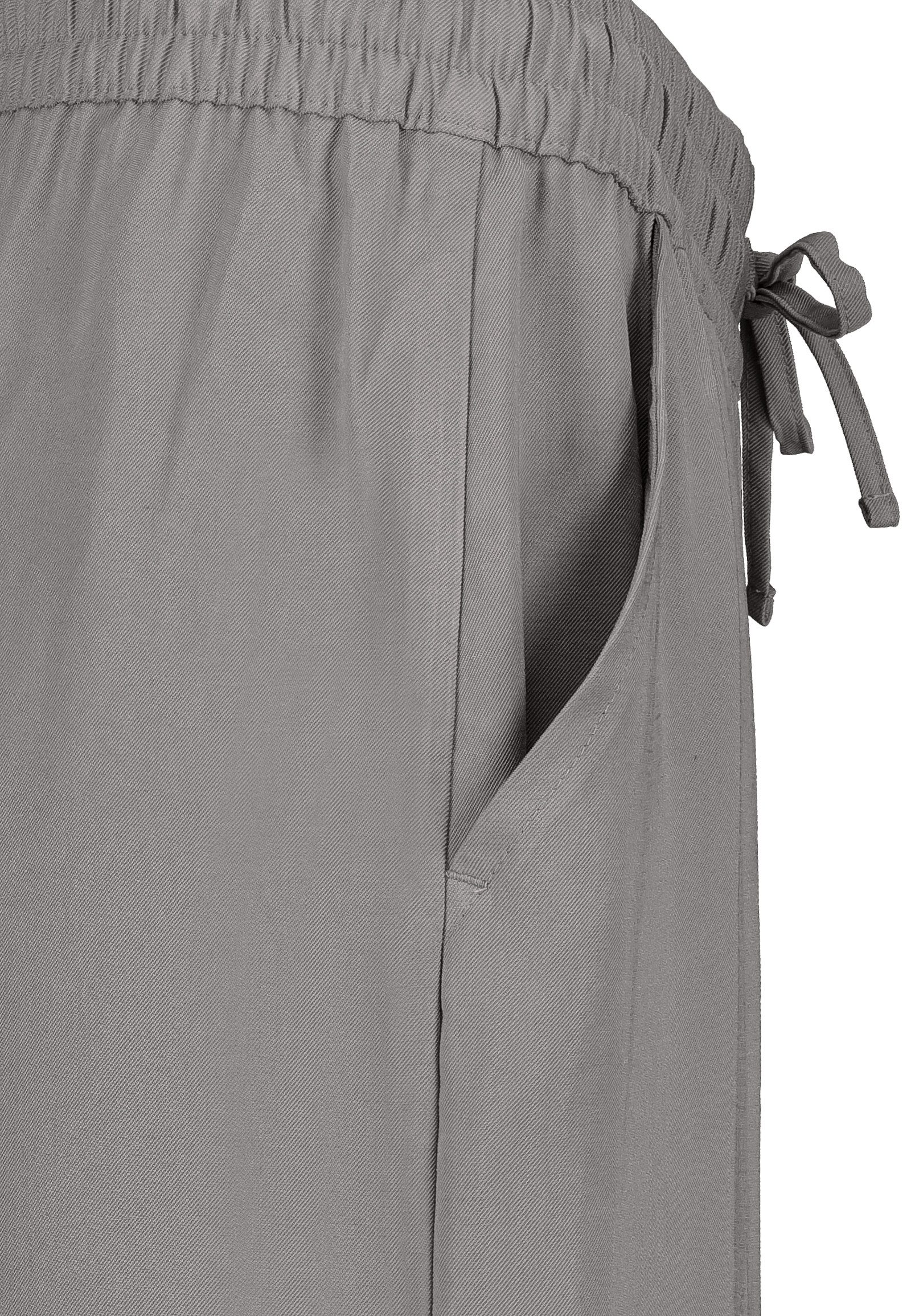 SUBLEVEL Chinos Damen Luftige Sommerhose Freizeit Weit geschnitten Stoffhose Musselin