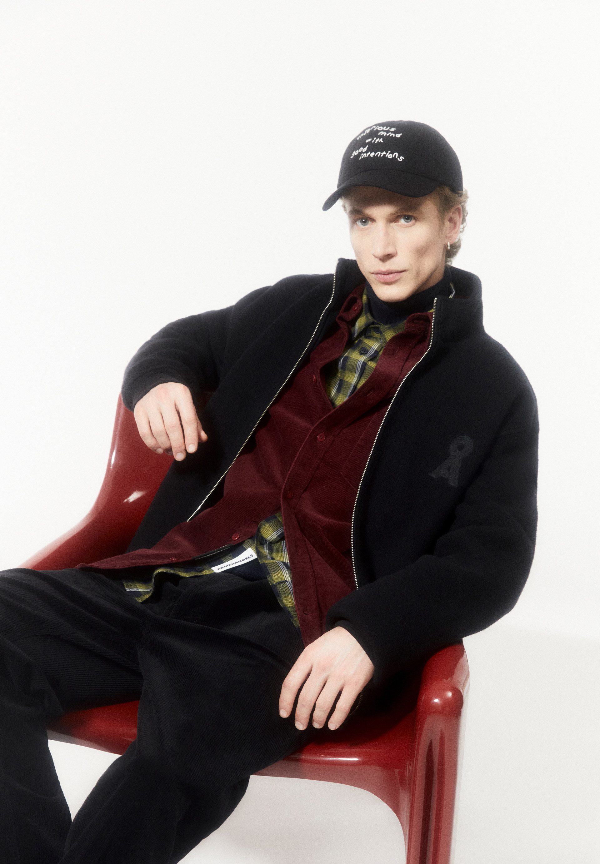 Armedangels Sweatjacke BRESAA FELPA (1-tlg., Relaxed Fit)