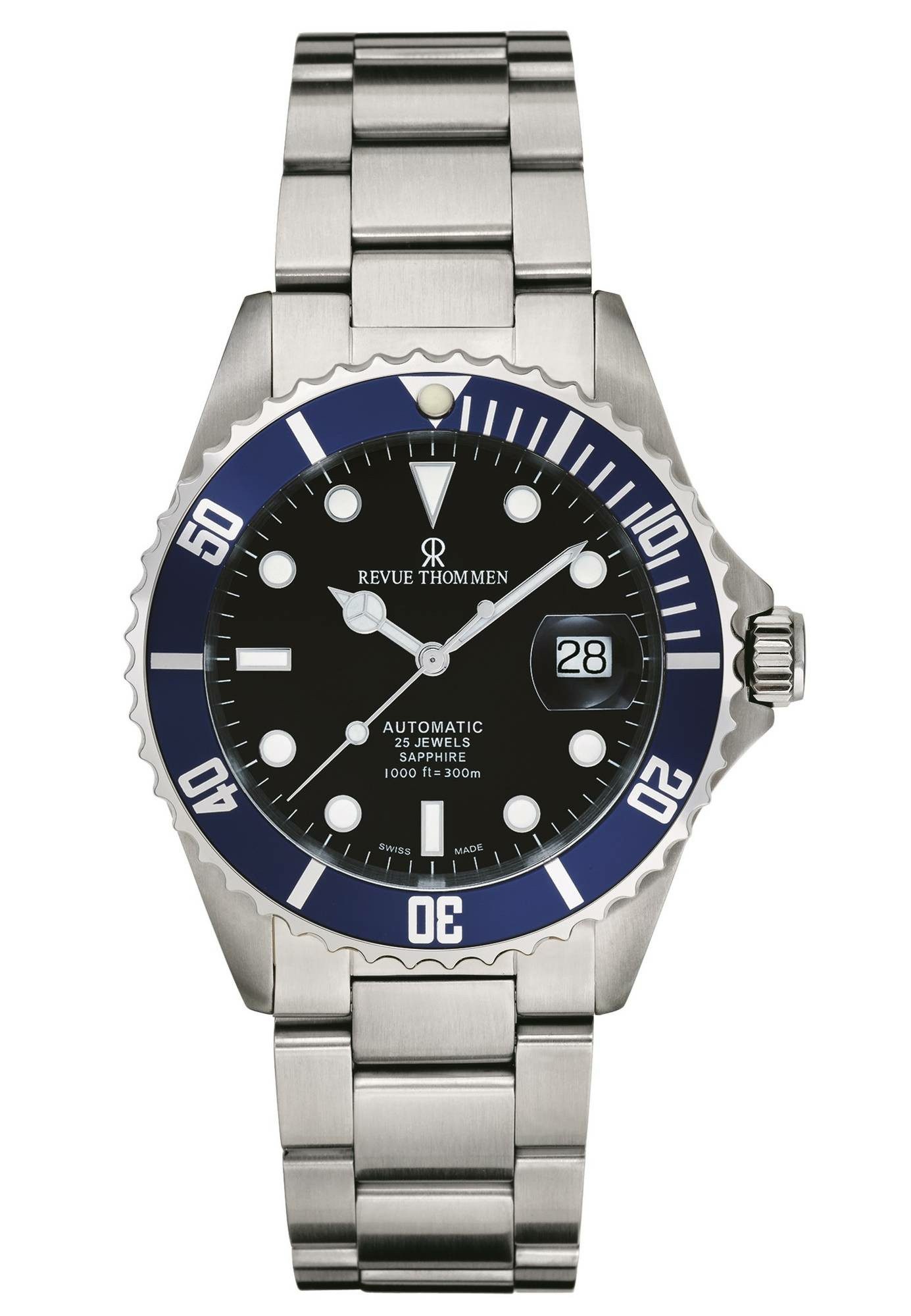 Revue Thommen Mechanische Uhr Analoguhren für Herren, (1-tlg., Mechanische Uhr)