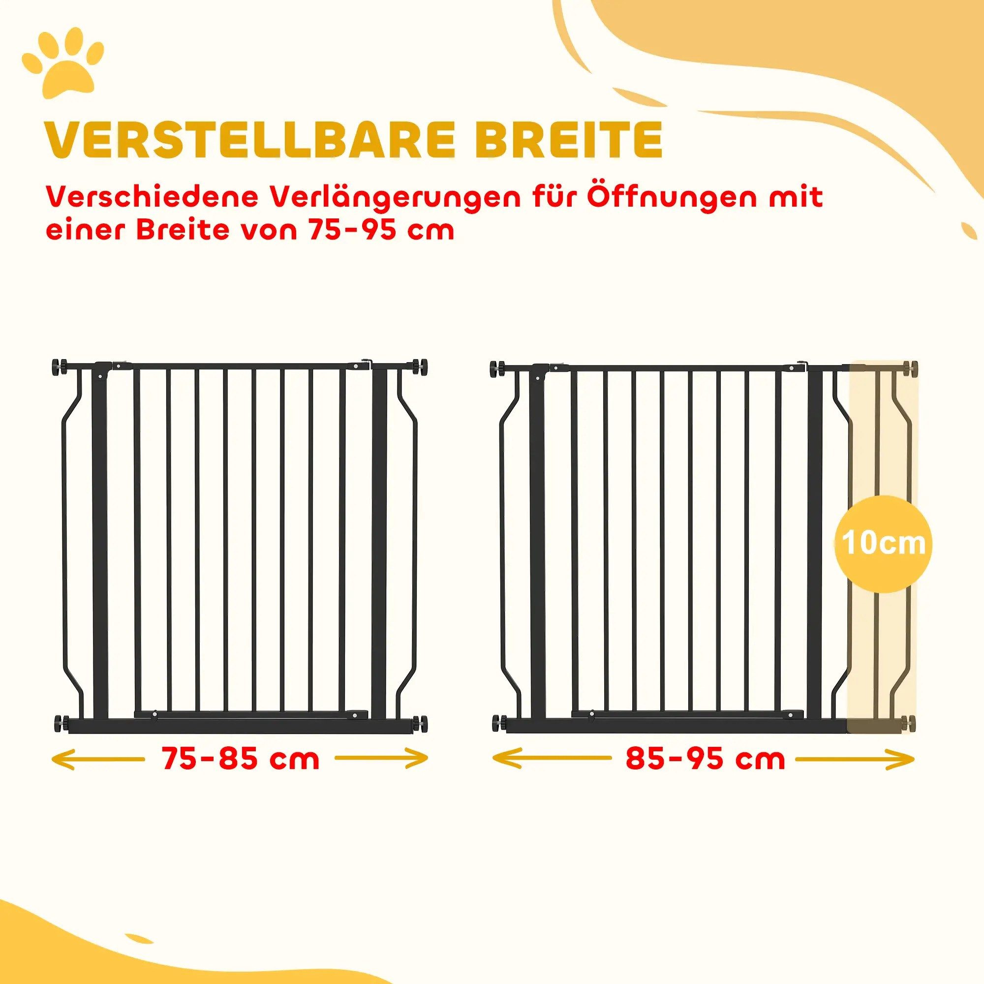 Baby Treppenschutzgitter Javonix Treppenschutzgitte Produktbild-Vorschau 9